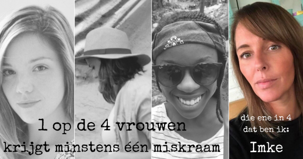 1 op de 4 vrouwen krijgt minstens een miskraam, het verhaal van Imke